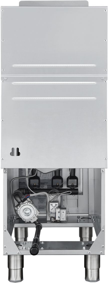 FORNO® 3 Burner Stainless Steel Commercial Liquid Propane Deep Fryer  -4