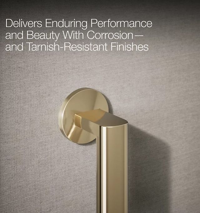 KOHLER® Components® Vibrant French Gold 12" Grab Bar-1