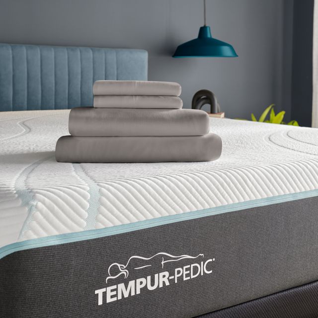 Tempur-Pedic® TEMPUR-ProPerformance™ 4-Piece Graphite Moisture-Wicking King Sheet Set-1
