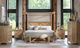 Legacy Classic XXX's And OOO's Amber King Panel Bed with Storage Footboard-2