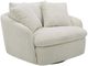 Parker House® Boomer Mega Ivory Swivel Chair-0