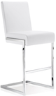 Korson Furniture Abby White Bar Stool-0