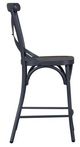 Liberty Vintage Navy X-Back Counter Chair - Set of 2-2