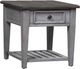 Liberty Furniture Heartland 3-Piece Antique White/Tobacco Rectangular Occasional Table Set-3