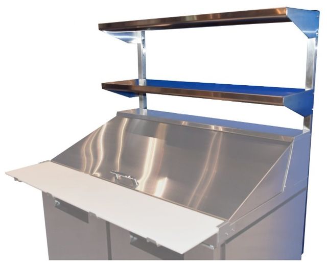 Hoshizaki 48" Stainless Steel Double Overshelf Kit-2
