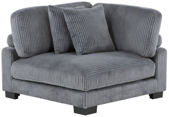 Homelegance® Traverse 5-Piece Gray Modular Sectional with Ottoman-3