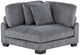 Homelegance® Traverse 5-Piece Gray Modular Sectional with Ottoman-3