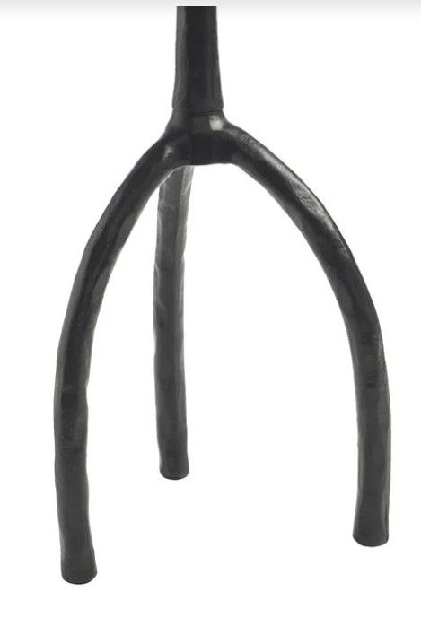 Renwil® Konsta Matte Black Side table-2