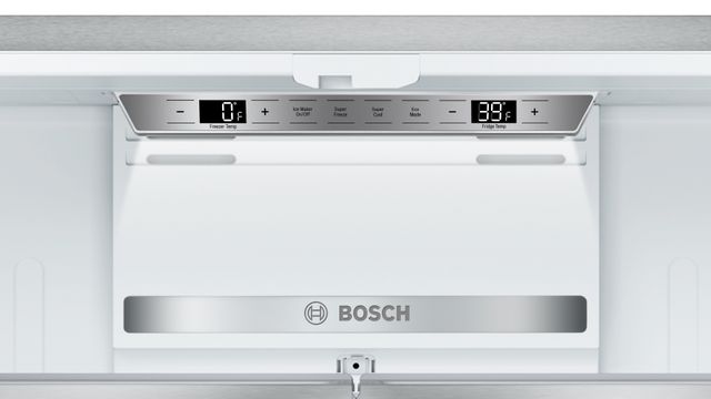 Bosch® 800 Series 20.7 Cu. Ft. Counter Depth 3 Door Refrigerator-Stainless Steel-4