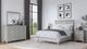 Modus Furniture Grace Elephant Gray Twin Panel Bed-1