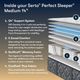 Serta® Cascade Range 14" Innerspring Medium Tight Top Full Mattress-3