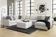 Signature Design by Ashley® Huntsworth Dove Gray Oversized Accent Ottoman-3