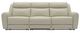 Furniture of America® Jacobus Beige Manual Reclining Sofa-0