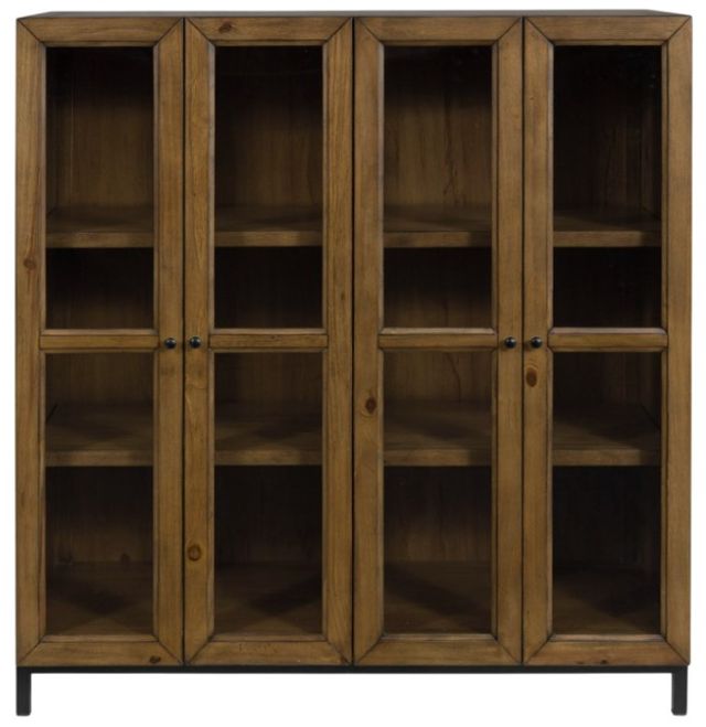Signature Design by Ashley® Wrenridge Gray Brown Accent Cabinet-1