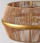 Classic Home Wendy Gold/Natural Chandelier-2