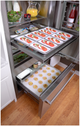 BlueStar® 36 in. 22.4 Cu. Ft. Stainless Steel Bottom Freezer Refrigerator-2
