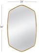 Bassett Mirror Stringer Gold Leaf Wall Mirror-2