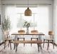 Jofran Inc. Nature's Edge 6-Piece Natural Dining Set-1