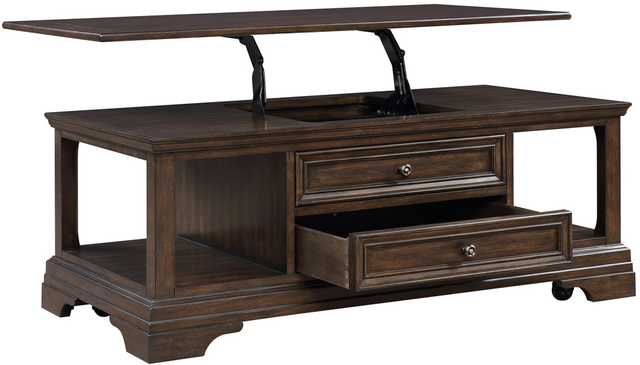 Homelegance® Tobias Espresso Lift Top Cocktail Table-3