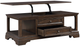 Homelegance® Tobias Espresso Lift Top Cocktail Table-3