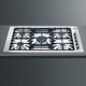 Smeg 36" Stainless Steel Gas Cooktop-1