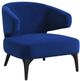 Sagebrook Home Navy Round Back Accent Chair-0
