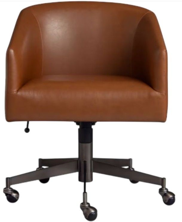 Bassett® Furniture HomeWork Montford Saddle Office Chair-1