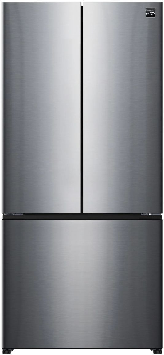 Kenmore 32'' 18 Cu. Ft. Fingerprint Resistant Stainless Steel Counter Depth French Door Refrigerator-0