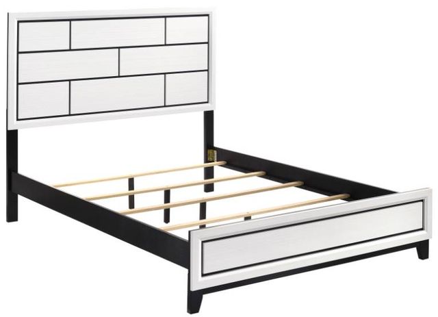 Homelegance® Davi White California King Panel Bed-3
