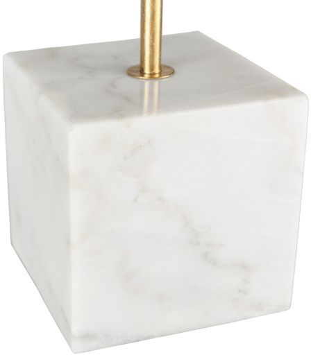 Surya Bellamy Gold/Marble Table Lamp-3