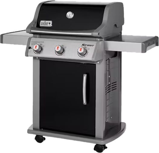 Weber® E-310™ 3-Burner Black Freestanding Liquid Propane Gas Grill-3