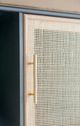 A & B Home Beige/Black Bookshelf-2
