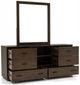 VIG Furniture Nova Domus Fantasia Dark Walnut Dresser-2