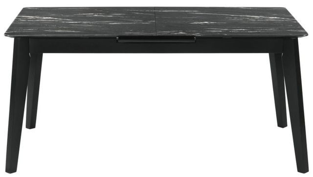 Coaster® Crestmont 7-Piece Beige/Black Dining Table Set-4