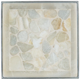 Hooker® Furniture Melange Marin Tumbled White Onyx Top Drink Table with Pewter Base-2