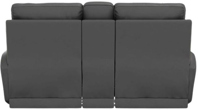 Catnapper® Fredda Anthracite Power Reclining Console Loveseat-2