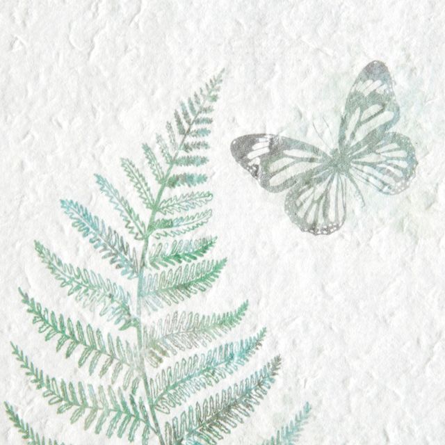 Olliix by Madison Park Linden Fern 2 Piece Set Natural Framed Wall Decor-3