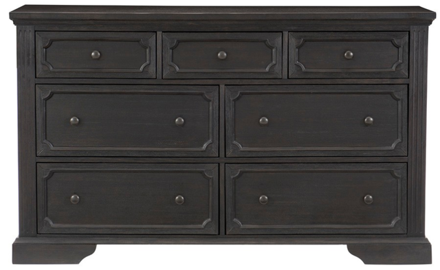 Homelegance® Bolingbrook Wire-Brushed Charcoal Dresser-2