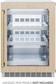 ZLINE Touchstone Autograph Edition 24" Panel Ready Beverage Center-0
