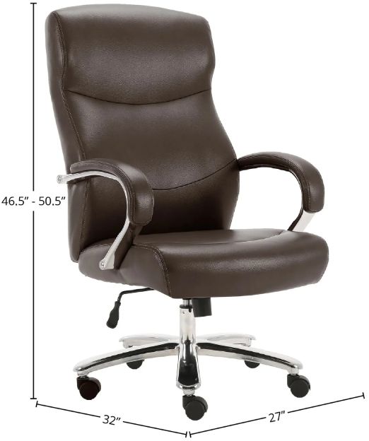 Parker House® Cabrera Cocoa Desk Chair-1