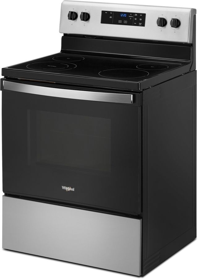 Whirlpool® 30" Stainless Steel Free Standing Electric Range-2