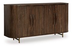 Signature Design by Ashley® Amickly Dark Brown Accent Cabinet