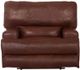 Catnapper® Wembley Walnut Leather Lay Flat Recliner-2