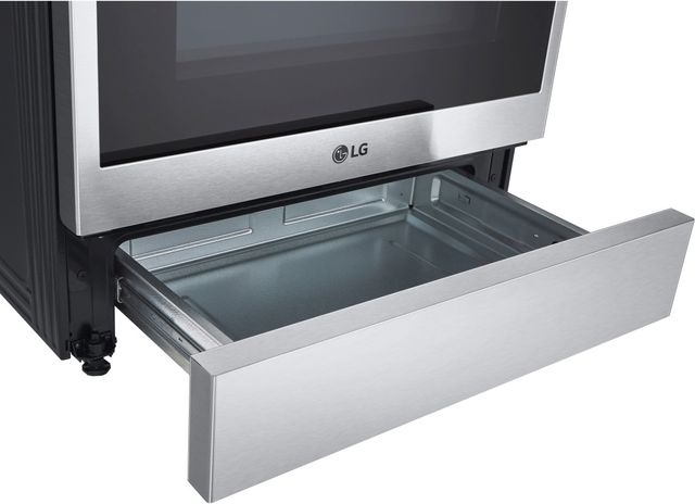 LG 30" PrintProof™ Stainless Steel Slide In Dual Fuel Range-11