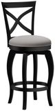 HH2 Home Ellendale Black Swivel Counter Stool-0