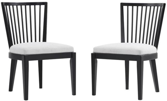 HH2 Home Portsmouth Black/Natural Dining Side Chair-0