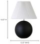 Moe's Home Collection Tuve Black Table Lamp-4