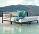 Homecrest™ Outdoor Living Customizable Allure Modular Aluminum/Fabric Outdoor Ottoman-1
