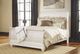 Signature Design by Ashley® Willowton White Wash Queen Sleigh Bed-2