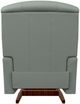 La-Z-Boy® Reed Seafoam Leather Manual Rocking Recliner-4